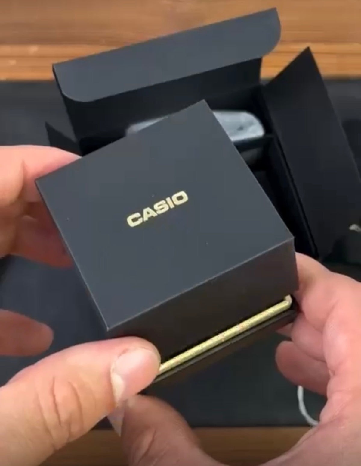 Casio 50th Anniversary Ring Watch metal Waterproof world time LED CRW-001-1
