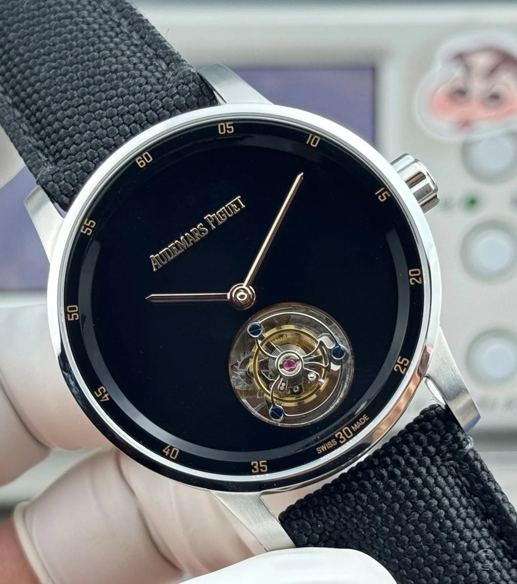 AUDEMARS PIGUET CODE 11.59 WHITE GOLD SELFWINDING FLYING TOURBILLON