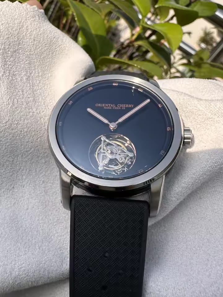 Oriental Cherry Tourbillon Watch Mark Chen 03