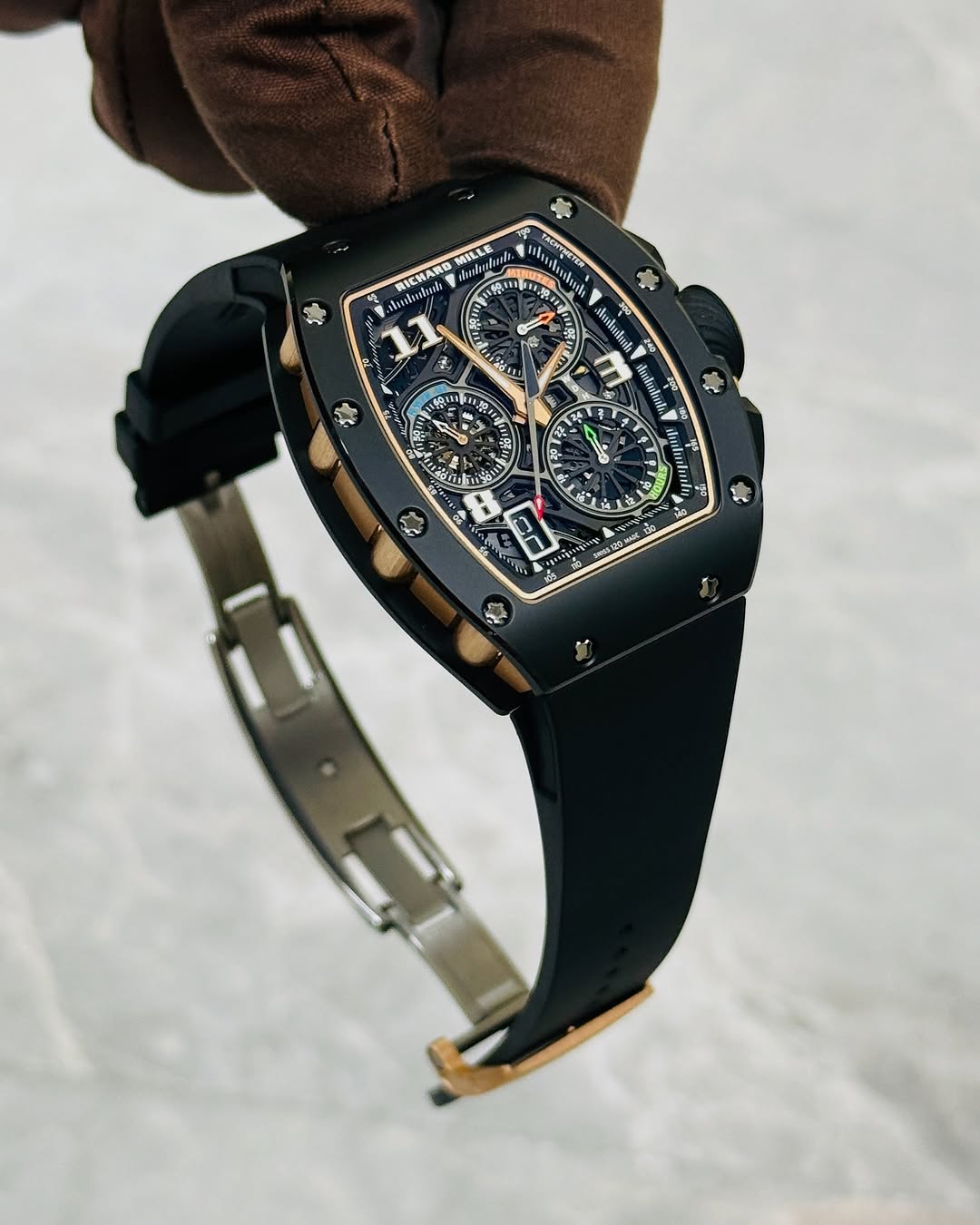 Richard Mille Lifestyle Flyback Chronograph Black
