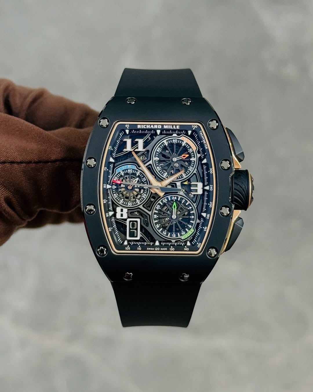 Richard Mille Lifestyle Flyback Chronograph Black