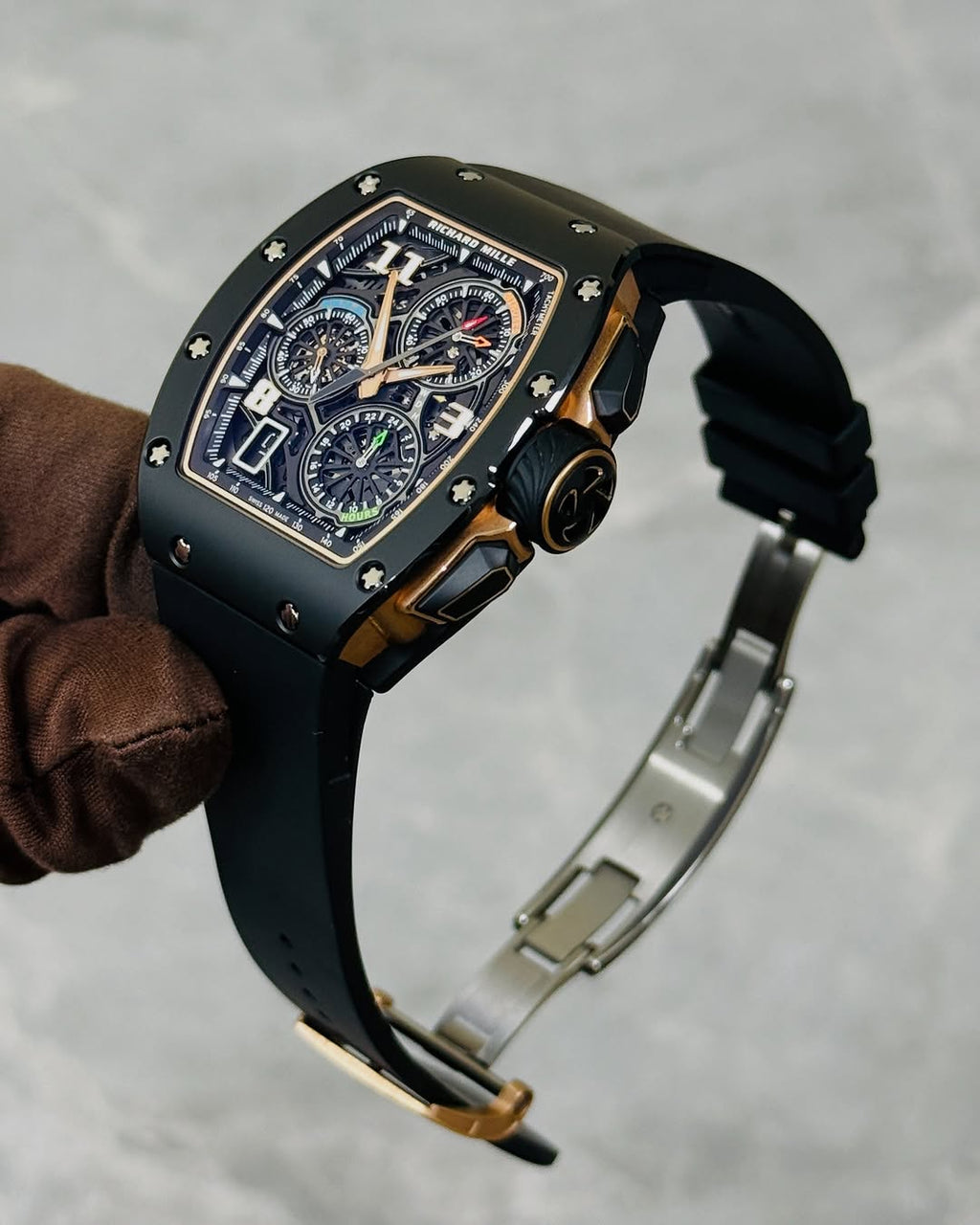 Richard Mille Lifestyle Flyback Chronograph Black
