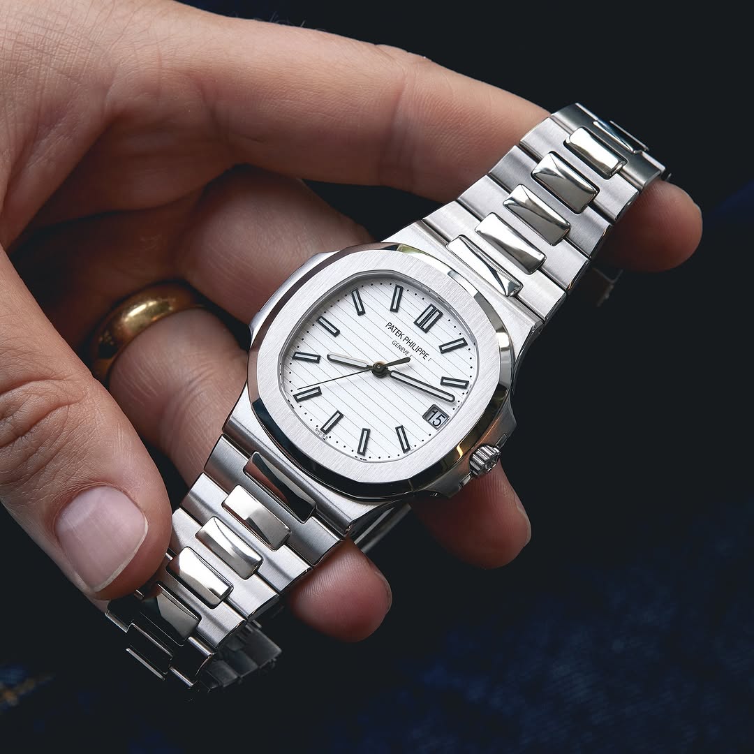 Silver-Patek Philippe Nautilus-Geneve