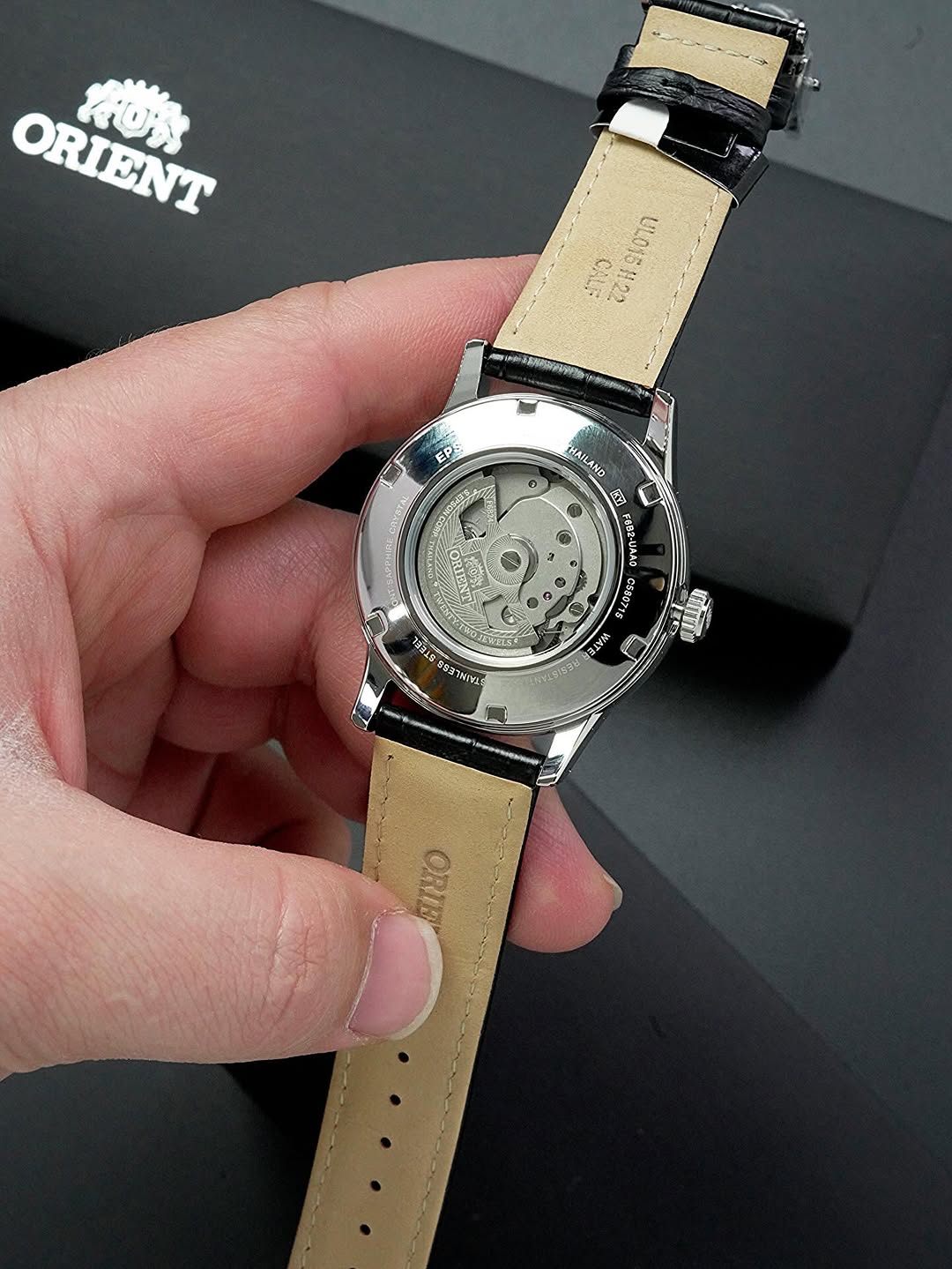 Brand New Orient Sun & Moon Black Dial Sapphire Crystal Automatic Watch