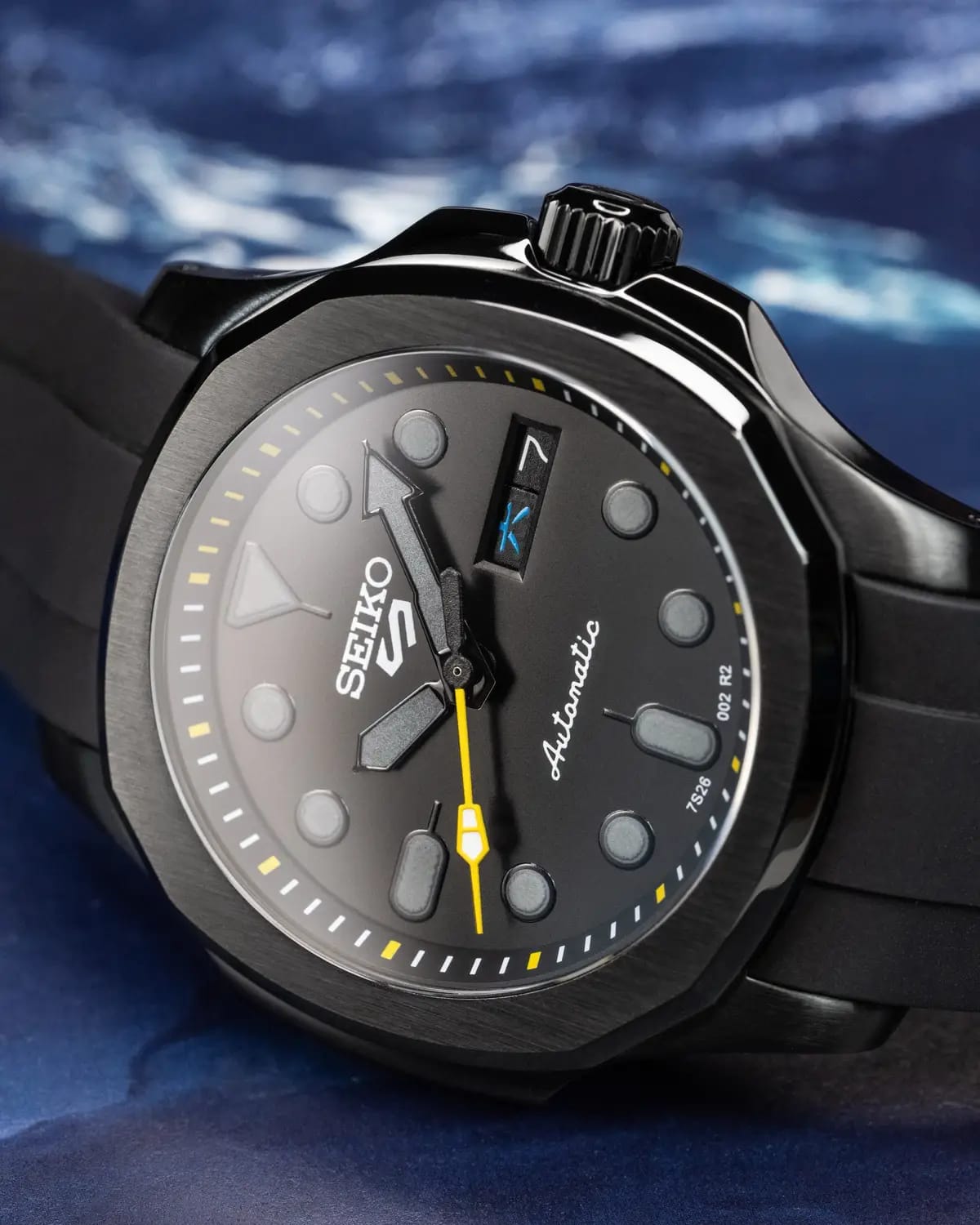 Seiko Black Stealth Watch