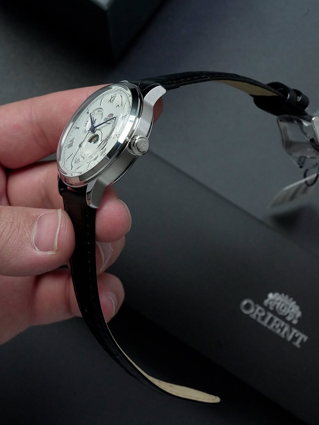Orient Sun & Moon White Dial Automatic 42mm